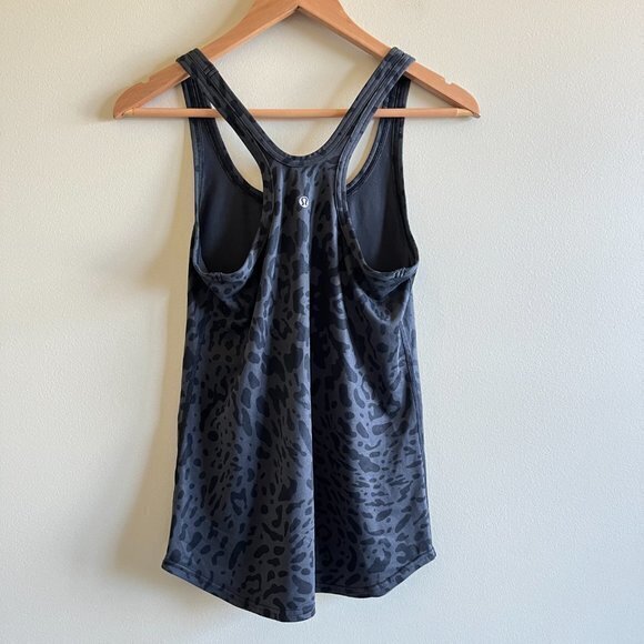 Lululemon Women’s Cool Racerback Tank Top (Formation Camo) Size 6 - Picture 3 of 3